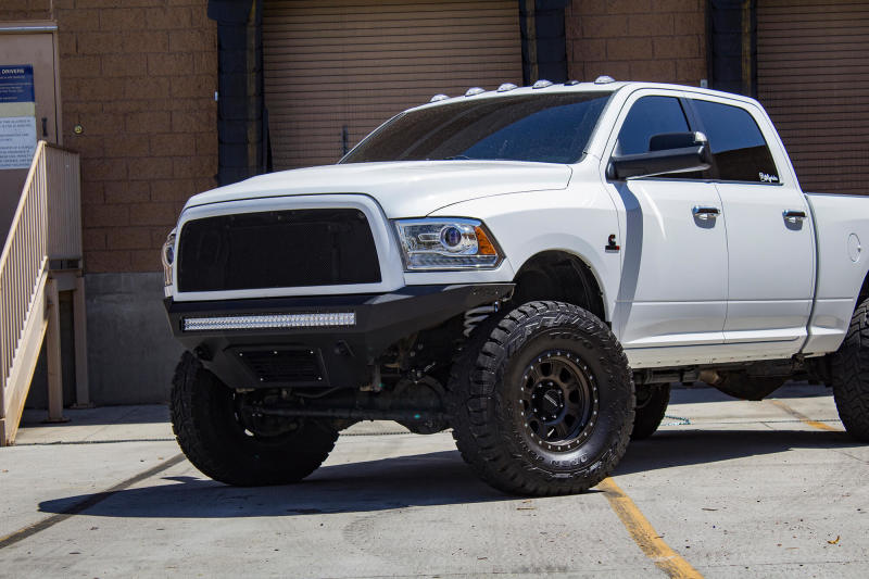 Dodge RAM 2500 Bumper - Front - Addictive Desert Designs - Stealth Fighter - Hammer Black - `10-`18